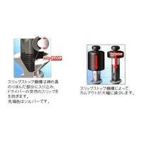 エスコ #1 x150mm [+]ドライバー・絶縁(slip STOP) EA560WE-1LA 1セット(3本)（直送品）