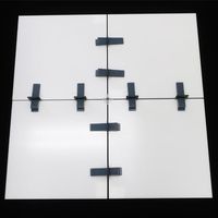 エスコ タイルレベリングウェッジ (250個) EA575AE-36 1袋（直送品）