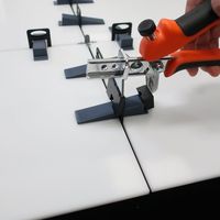 エスコ 230mm タイルレベリングプライヤー EA577-11 1セット(3台)（直送品）