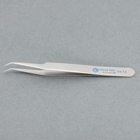 エスコ 0.3 x115mm/51S 超精密ピンセット(チタン製) EA595HB-41 1本（直送品）