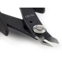 エスコ 125mm 精密ニッパー(ESD/スリム) EA682BT-1 1セット(4本)（直送品）