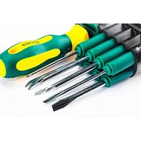 エスコ 10本組 ドライバーセット(差替式) EA683SG-10 1セット(2セット)（直送品）