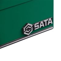 エスコ 350x160x165mm 工具箱(スチール製) EA683ZB-10 1セット(2個)（直送品）