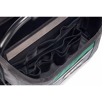 エスコ 370x240x280mm オープン型ツールバッグ EA683ZK-14 1個（直送品）