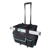 エスコ 430x240x380mm ツールバッグ(キャリー付) EA683ZK-21 1個（直送品）