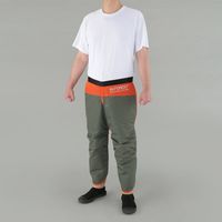 エスコ [M] チャップス(チェーンソー作業用/オリーブ) EA370EC-6 1着（直送品）