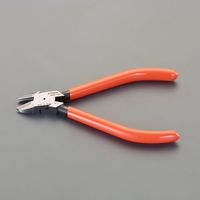 エスコ 150mm 精密ニッパー(超硬刃付/ラウンド刃) EA535MF-27 1丁（直送品）