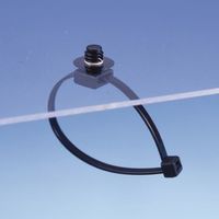 エスコ 結束バンド用ファーツリーマウント(耐熱・耐候/20個) EA475GH-86 1セット(6袋)（直送品）