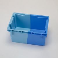 エスコ 405x273x210mm/15.7L コンテナ EA506AL-57 1セット(2個)（直送品）