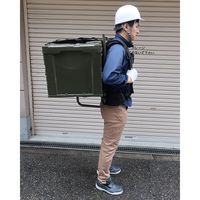 エスコ 640x360x250mm/50kg 背負子(背たろう君) EA520EF-11 1台（直送品）