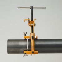 エスコ φ110ー320mm パイプ溶接クランプ EA526CC-7 1個（直送品）