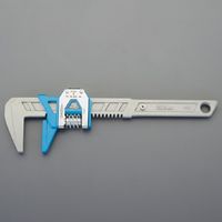 エスコ 80mm/284mm ワイドモーターレンチ(アルミ合金/早送り) EA530ZS-1 1セット(2本)（直送品）