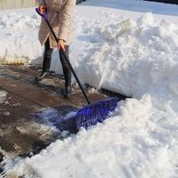 エスコ 550x1550mm 雪押し(プッシャー)(ポリカ製/4本) EA650BG-161C 1セット（直送品）