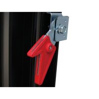 エスコ 2.16ー3.40m 二連はしご(アルミ製) EA902-51 1台（直送品）