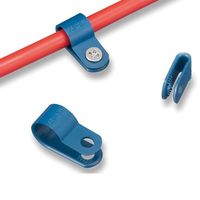 エスコ ケーブルクランプ(金属・X線検出用/20個) EA947FA-136 1セット(3袋)（直送品）