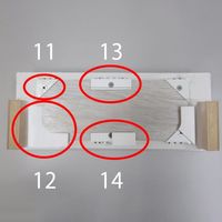 エスコ [EA951Dー13用] 専用カバー EA951D-14 1セット(6セット)（直送品）