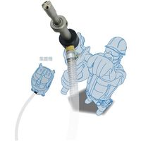 サンコー テクノ ストッパー付パワーキュージンドリル SDSーplus軸 刃径14.5mm PQ4S-14.5X65STX210（直送品）