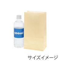 シモジマ マチあり紙袋 角底袋 ファンシーバッグ K4 ニュアンスベージュ 4901755332032 1箱(50枚入/袋×40袋)（直送品）