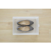 アイリスオーヤマ シューボックス MSB-S ナチュラル 1個