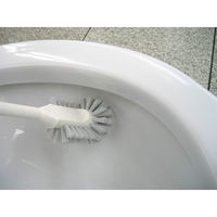 オーエ トイレブラシ アルモア トイレケースブラシ付 ホワイト 19504 1個