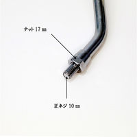 ALBA バックミラー/丸型メッキ /左右セット 正ネジ10mm 101-031 1箱（直送品）