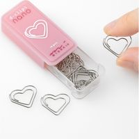 デザインフィル ディークリップス ナノ 16個入 ハート柄 43383006 1箱