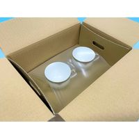 【フィルムパッド】ミナフィット A4・80サイズ（内装パッド+外箱セット） 1セット（1梱包（10枚入）×10） 酒井化学工業