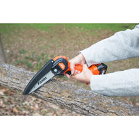 ファミリー・ライフ NEW充電式コードレス2WAY高枝チェーンソー 8点セット+予備バッテリー 04287 1個