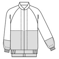 サーヴォ 【Suzumi Dry】男女兼用長袖ジャンパー 5L ラベンダー SZ411-L 1着（直送品）