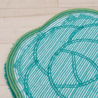 センコー SDS ローズ フリーマット 約58×60cm ピーコックブルー SDS090519 1枚（直送品）