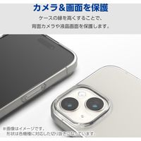 Galaxy S24 ケース ソフト カバー 薄型 カメラレンズ保護設計 クリア PM-G241UCTCR エレコム 1個（直送品）