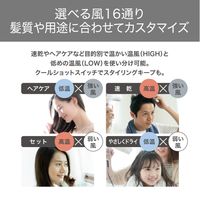 ヘアドライヤー 大風量 2WAYモイスチャーフード 切替スイッチ ピンク TD465A-P テスコム 1個