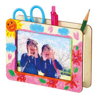 アーテック 木製小物入れL判 ホワイトシート付 21193 1セット(3包)（直送品）