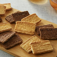 無印良品 2種のパイミックス バターパイ18枚、ココアパイ16枚 良品計画【個包装】