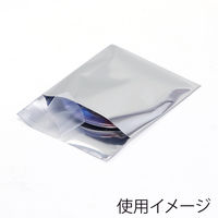 シモジマ アルミ蒸着袋 T 8.5-8.5 シルバー 006794702 1セット（1袋（100枚入）×100）