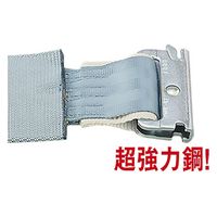 パーマンコーポレーション ベルト荷締機ラッシングベルトJIS巾50固定0.5m巻取2.5mEクリップ 6479310000 1個（直送品）