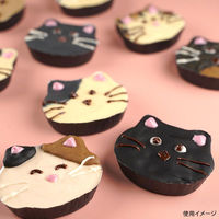 天満紙器 ケーキトレー FG75 スイートカップ ネコ(ブラック) 2691005 1ケース(2000個(100個×20)（直送品）