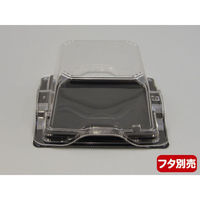 リスパック フルーツ容器 バイオカップ キューブ 13-60B ゲイト 穴4H PABK607 1袋(50個)（直送品）