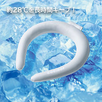 【アウトレット】コジット クールネックリング M ライトグレー COOLOOP 91773 1個 ネッククーラー 冷却材