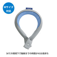 【アウトレット】コジット クールネックリング 保冷カバー M グレー COOLOOP 91703 1個