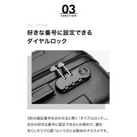 TABI LIGHT WEIGHT GUARDIA スーツケース SMLスリーサイズセット GRAPE BLUE BB029-3 1式（直送品）