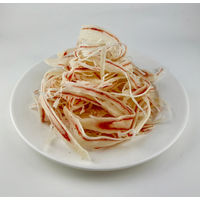 納得素材 犬猫用 かにかま 国産 200g（100g×2袋） 1セット（1袋×3）ペットライブラリー おやつ