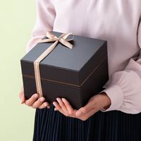 ヘッズ クラシカルライン二段貼箱-L(4個) CLI-HBL 1セット(3パック×4個)（直送品）