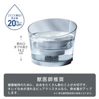 ピュアクリスタル 犬用 グラッシーR 給水器 1.5L 1個 ジェックス