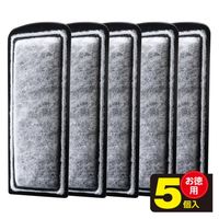 活性炭 スリムマット 交換ろ過材 スリムフィルター サイレントフロースリム 1パック（5個入）ジェックス