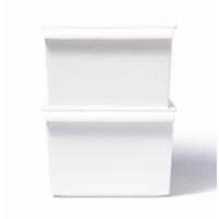 吉川国工業所 コンテナースリム（フタ） ホワイト JTR-06_W 1個