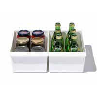 吉川国工業所 コンテナースリム（浅） ホワイト JTR-05_W 1個