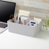 JEJアステージ デスクトート ライトグレー 1個