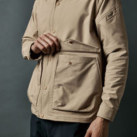 TS DESIGN ダブルクロスコーチジャケット セージグリーン M 4617-55-M 1着（直送品）