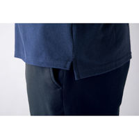 イーブンリバー SOFTDRY ニットシャツ長袖 ネイビー 3L NR506-04-3L 1着（直送品）